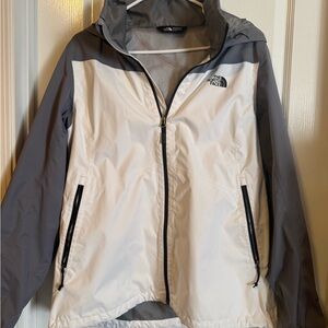 The North Face Two-Tone Jacket in White and Gray